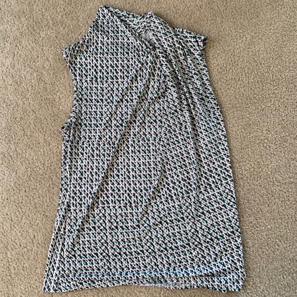 New York & Company Twisted Neck Blouse